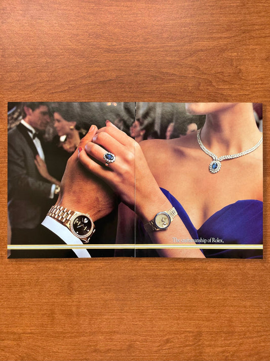 1989 Rolex Day Date Ref. 18048 w/ Jubilee dial Bailey Banks & Biddle Advertisement