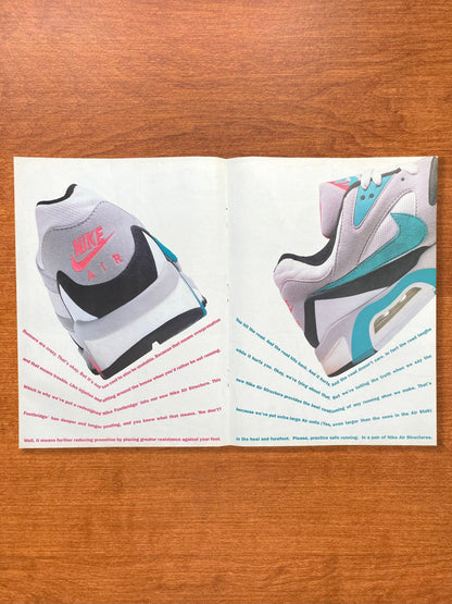 1990 Nike Air Structure Advertisement