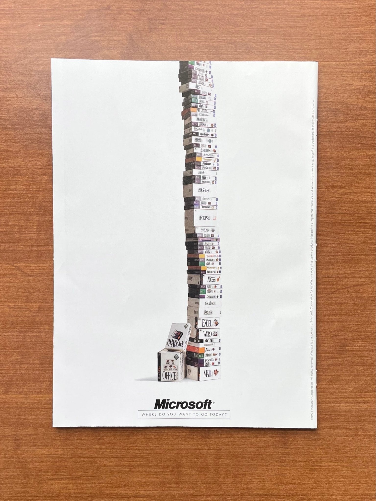 1990s Microsoft Advertisement | Ad Patina