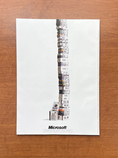 1990s Microsoft Advertisement