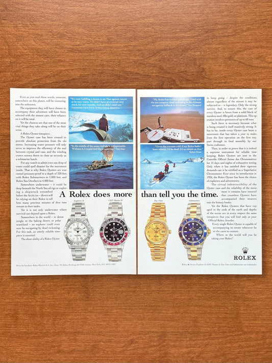 Rolex Ad Rice Rolex Explorer II Ads, Vintage Magazine Advertisements | Ad Patina