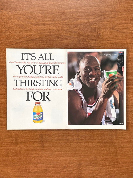 1992 Gatorade Citrus Cooler feat. Michael Jordan Advertisement
