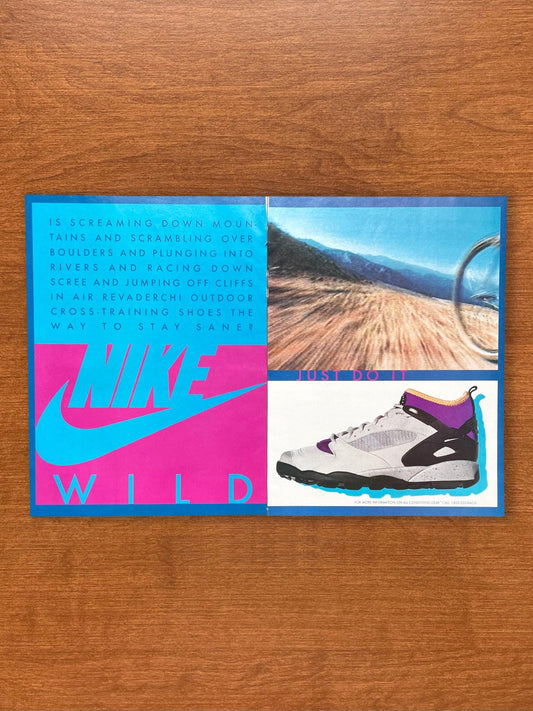 1992 Nike Air Revaderchi ACG Sneaker Advertisement