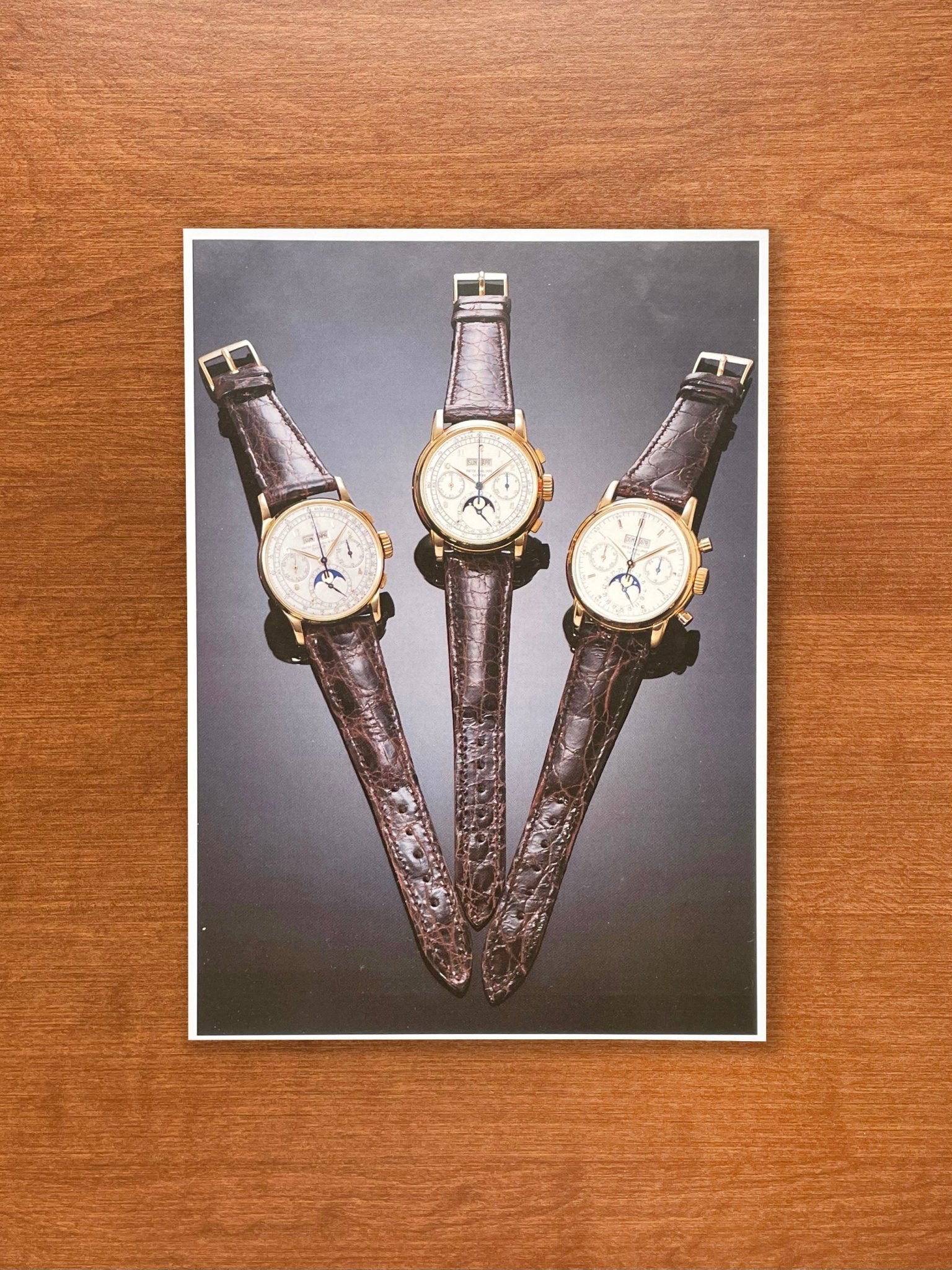 1992 Patek Philippe Ref. 1518 & Ref. 2499 Original Auction Catalog Page