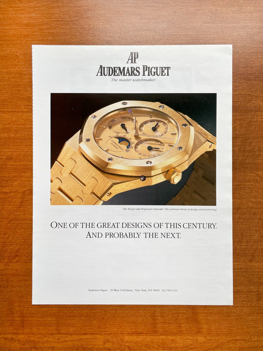 1993 Audemars Piguet Royal Oak Perpetual Calendar Ref. 25654 Advertisement