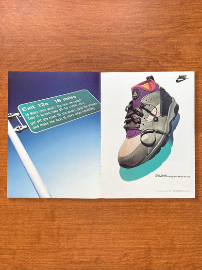 1993 Nike ACG Air Mowabb Sneaker Advertisement