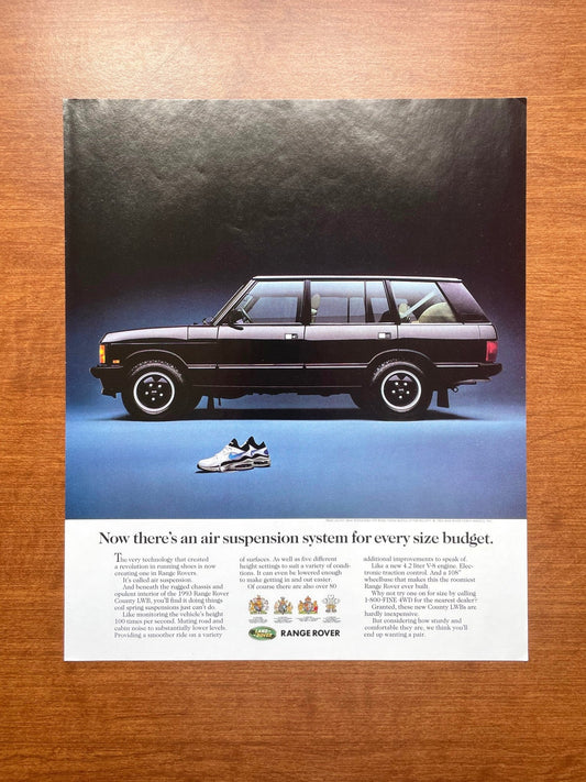 Land Rover Range Rover Ads, Vintage Magazine Advertisements | Ad Patina