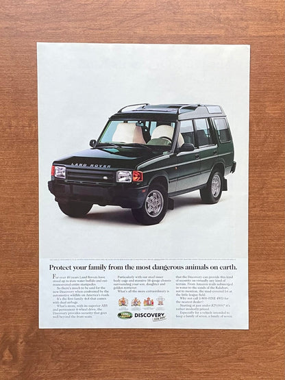1994 Discovery "Protect your family..." Advertisement