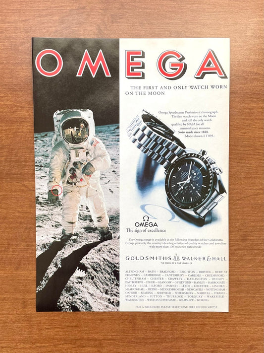 1994 Omega Speedmaster "First and only watch..." Advertisement