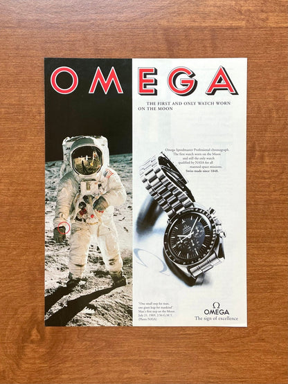 1994 Omega Speedmaster "First and only watch..." Advertisement