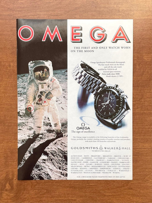 1994 Omega Speedmaster "First and only watch..." Advertisement