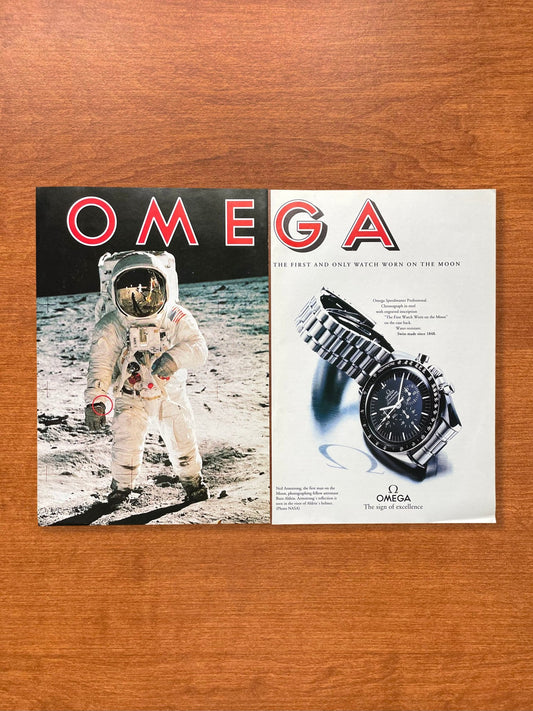 1994 Omega Speedmaster Professional feat. Buzz Aldrin Advertisement