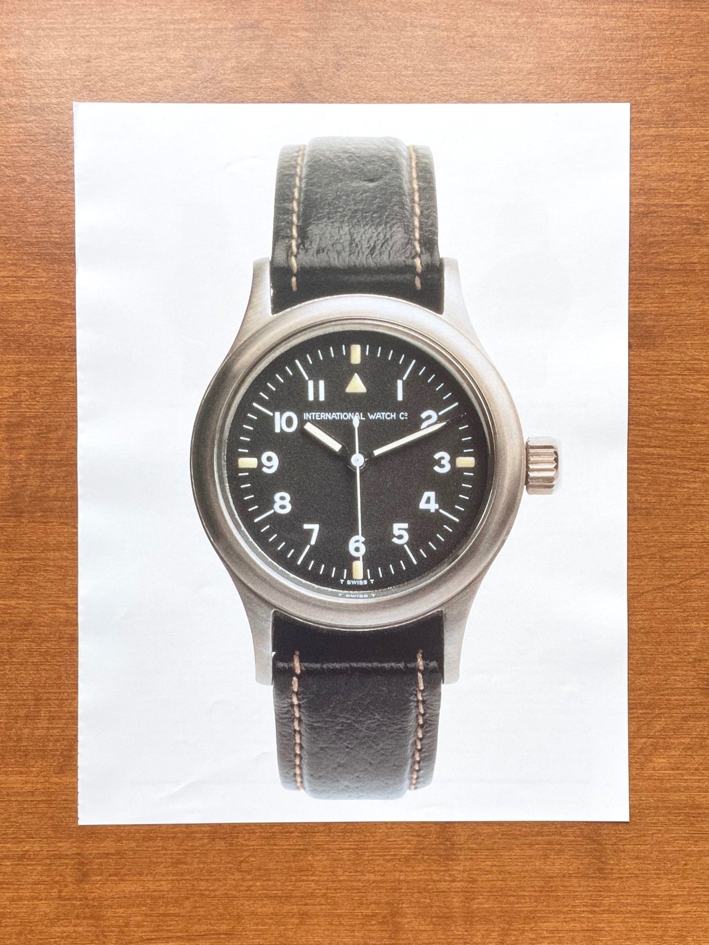1994 Original Magazine Image of IWC Mark XI (Mark 11) Advertisement