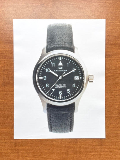 1994 Original Magazine Image of IWC Mark XII (Mark 12) Advertisement