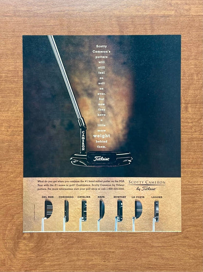 1995 Titleist Scotty Cameron putters Advertisement