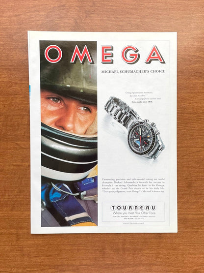 1996 Omega Speedmaster MK40 feat. Schumacher Advertisement
