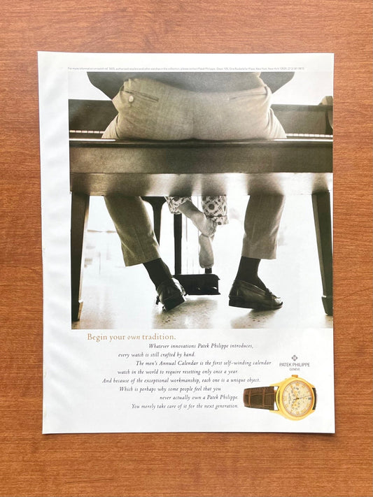 1996 Patek Philippe Annual Calendar Ref. 5035 Advertisement