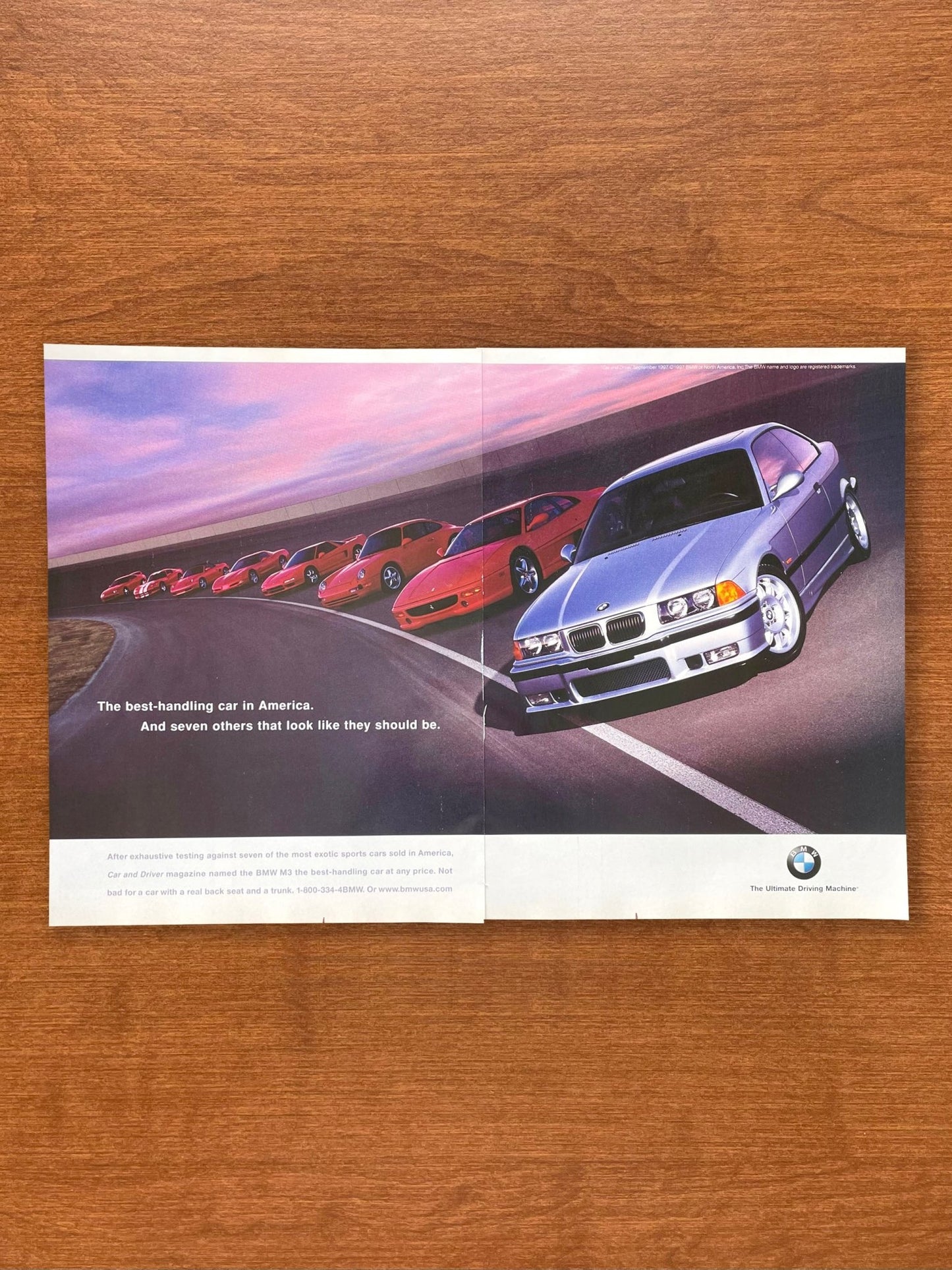 1998 BMW M3 "Seven others" Advertisement