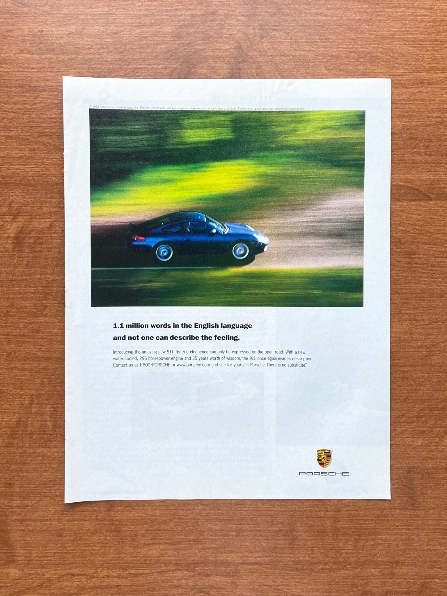 MOCAページ 1998 Porsche 911 