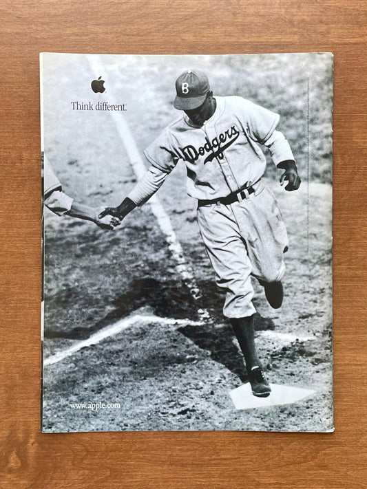 1999 Apple Computer "Think different" feat. Jackie Robinson Advertisement