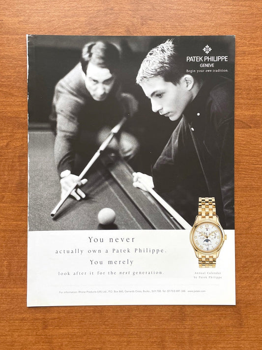 2000 Patek Philippe Annual Calendar Ref. 5036J Advertisement