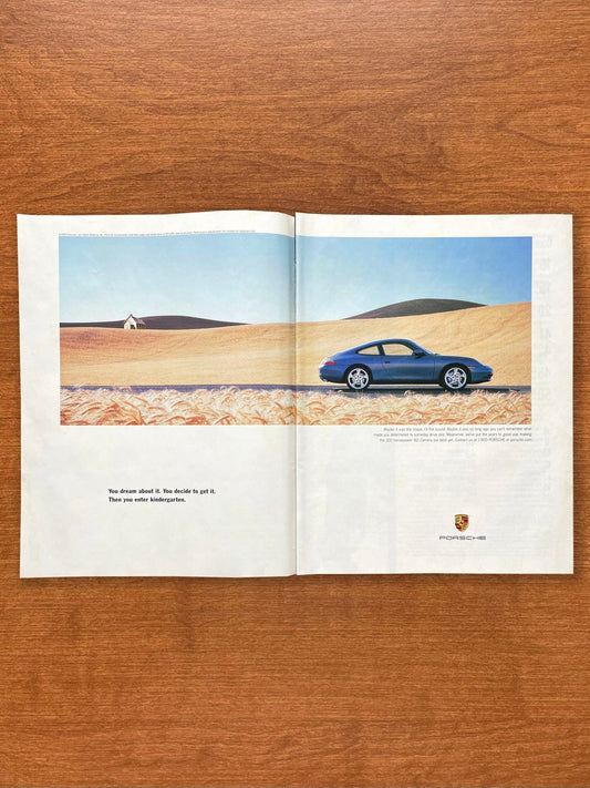 2000 Porsche 911 Carrera "Then you enter Kindergarten." Advertisement