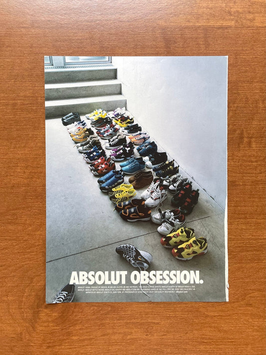 2001 Absolut Obsession Vodka Advertisement