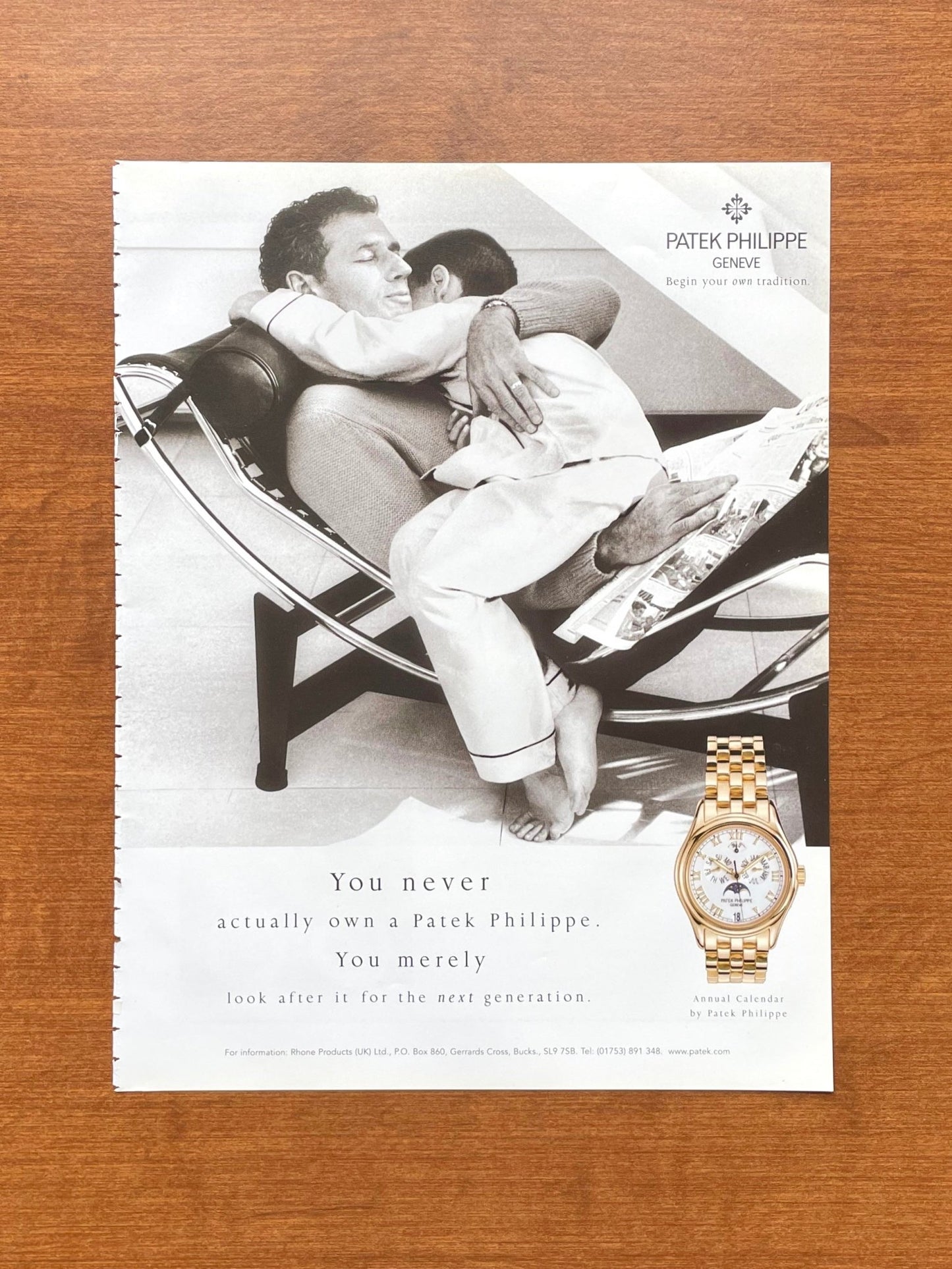 2001 Patek Philippe Annual Calendar Ref. 5036 Advertisement