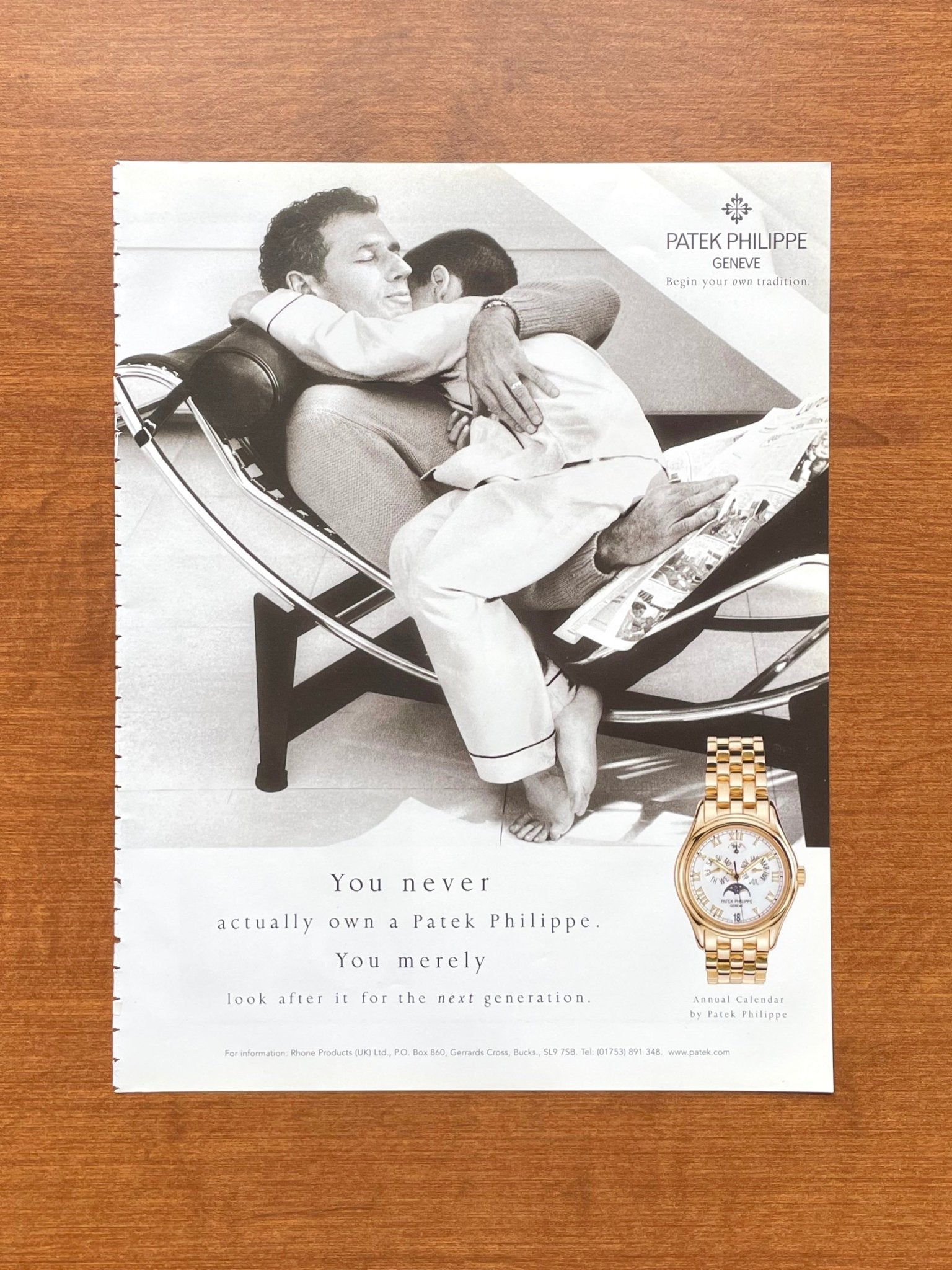 2001 Patek Philippe Annual Calendar Ref. 5036 Advertisement