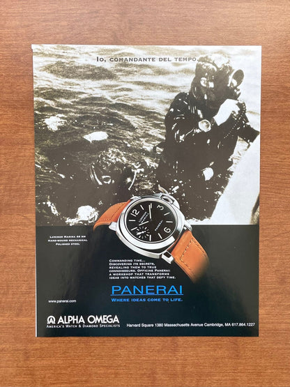 2004 Panerai Luminor Marina Advertisement