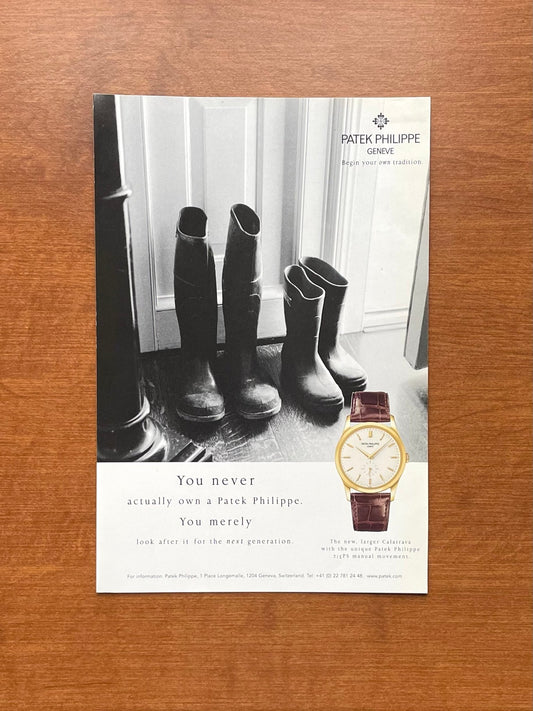 2004 Patek Philippe Calatrava Ref. 5196 Advertisement