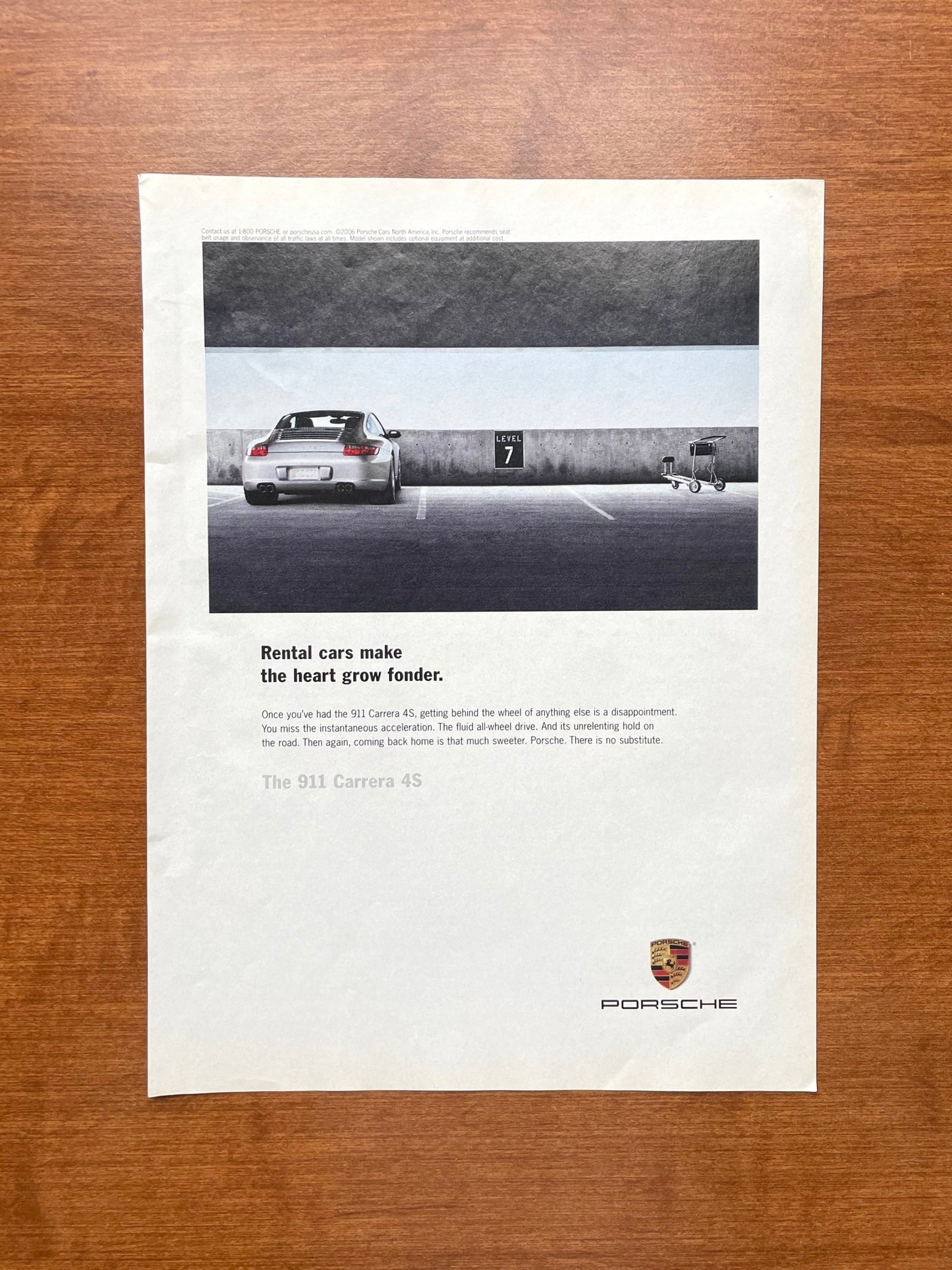 2006 Porsche 911 Carrera 4S "Rental cars... heart grow fonder" Advertisement