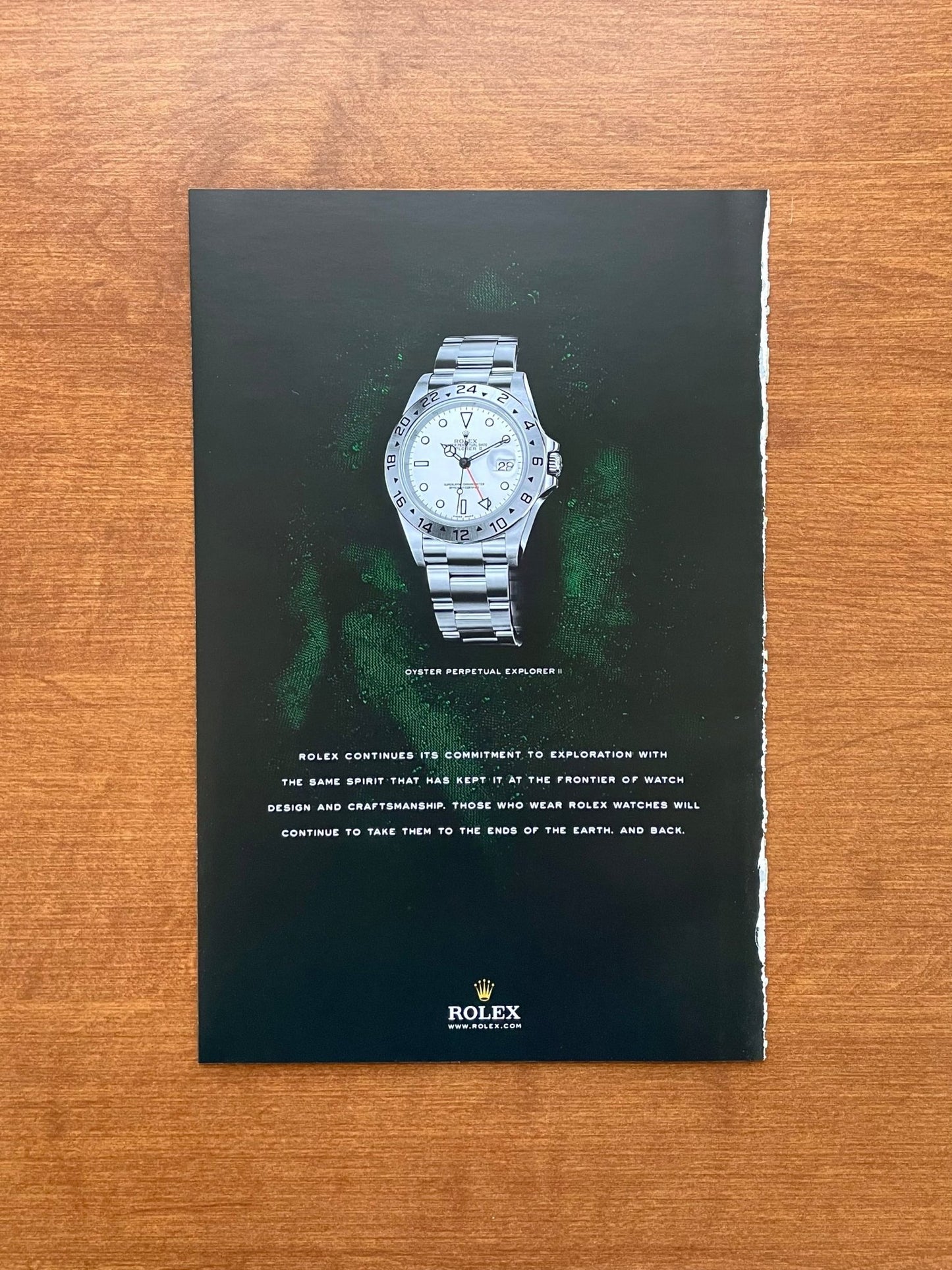 2006 Rolex "Polar" Explorer II Ref. 16570 Advertisement