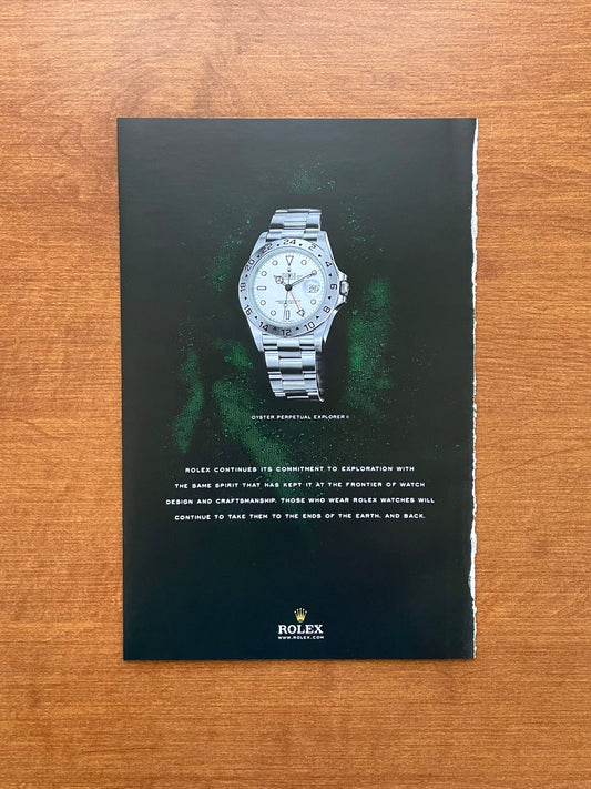 2006 Rolex "Polar" Explorer II Ref. 16570 Advertisement