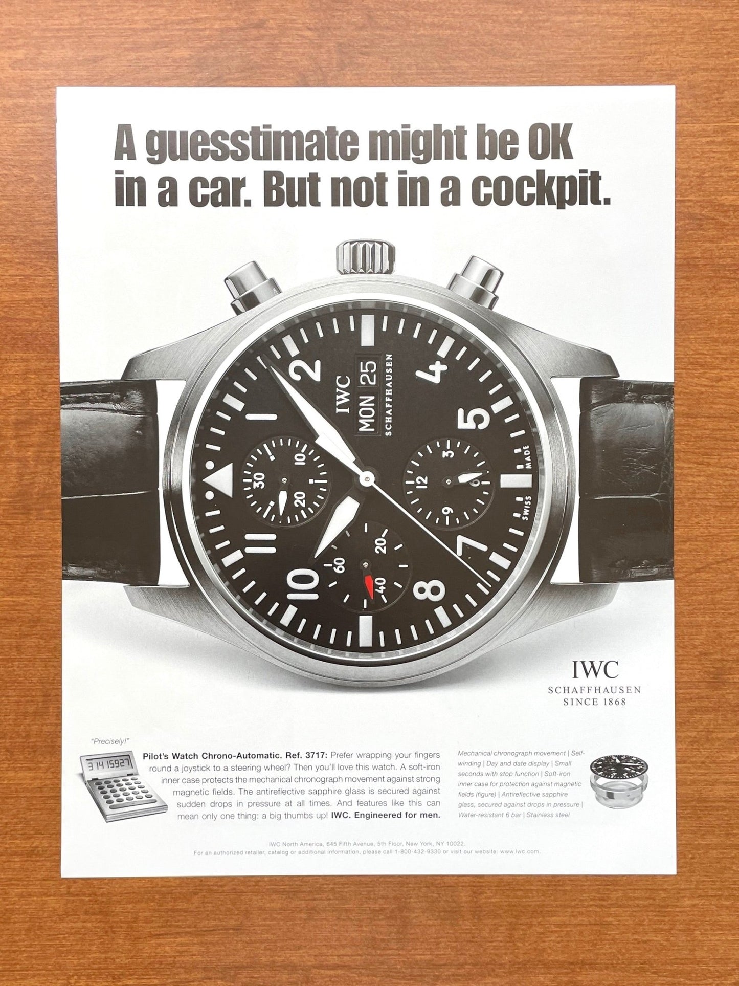 2008 IWC Pilot's Watch Chrono - Automatic Ref. 3717 Advertisement