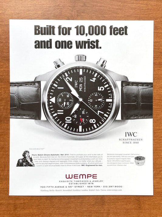 2009 IWC Pilot's Watch Chrono - Automatic Ref. 3717 Advertisement