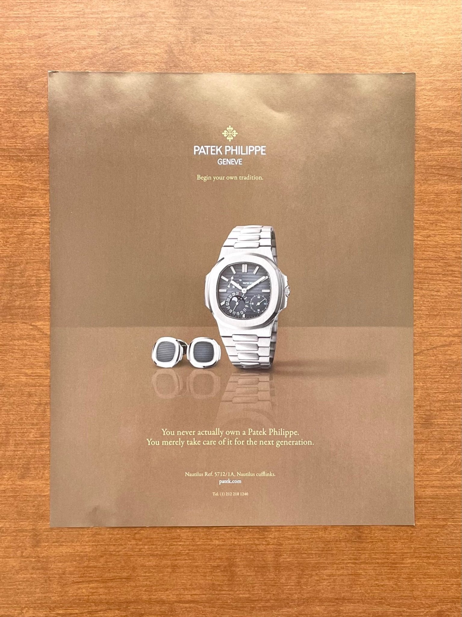 2009 Patek Philippe Ref. 5712 Advertisement