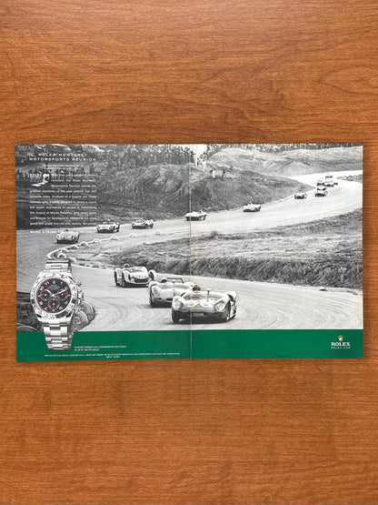2010 Rolex Daytona Ref. 116509 "Monterey Motorsports Reunion" Advertisement