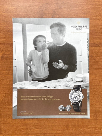 2013 Patek Philippe Annual Calendar Ref. 5205 Advertisement