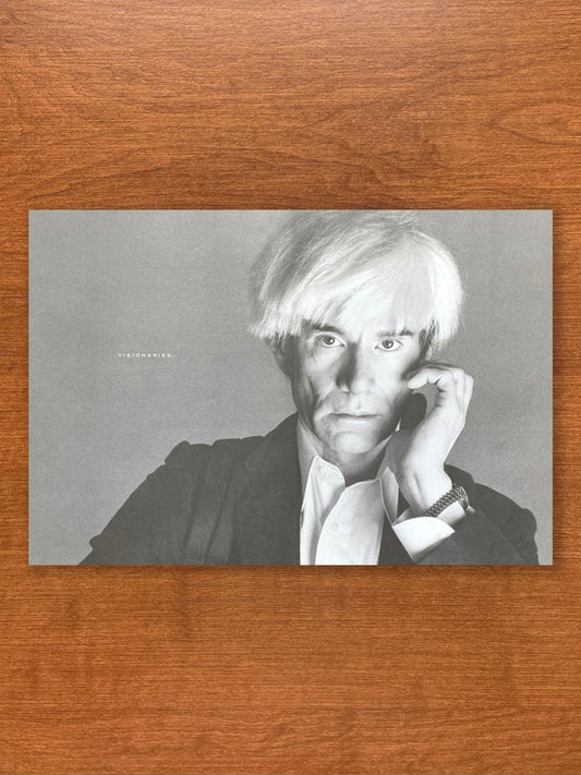 2013 Rolex Advertisement with Andy Warhol Image