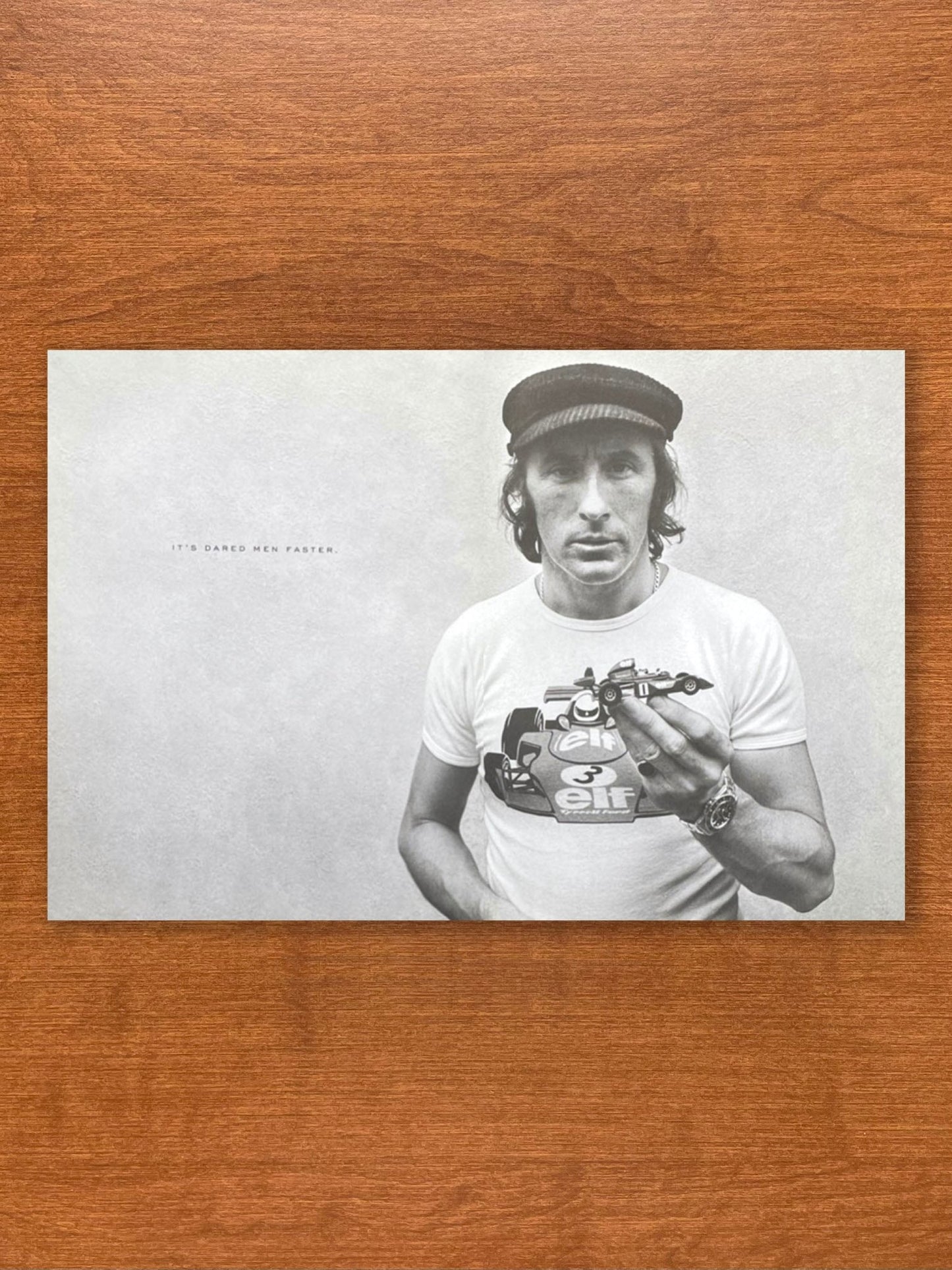 2013 Rolex Advertisement with Jackie Stewart Image