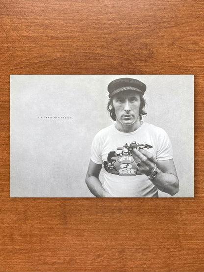 2013 Rolex Advertisement with Jackie Stewart Image