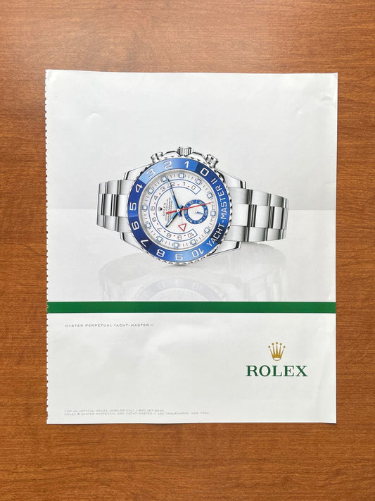 2013 Rolex Yachtmaster II Ref. 116680 Advertisement