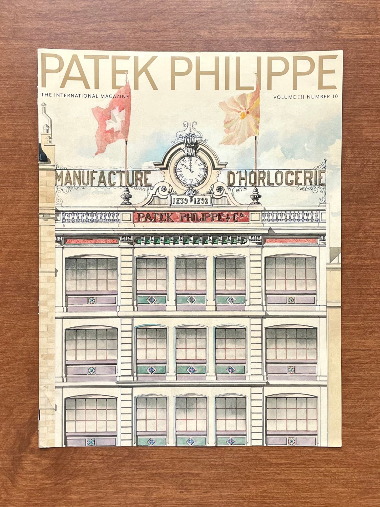 2014 Patek Philippe Magazine Original Cover