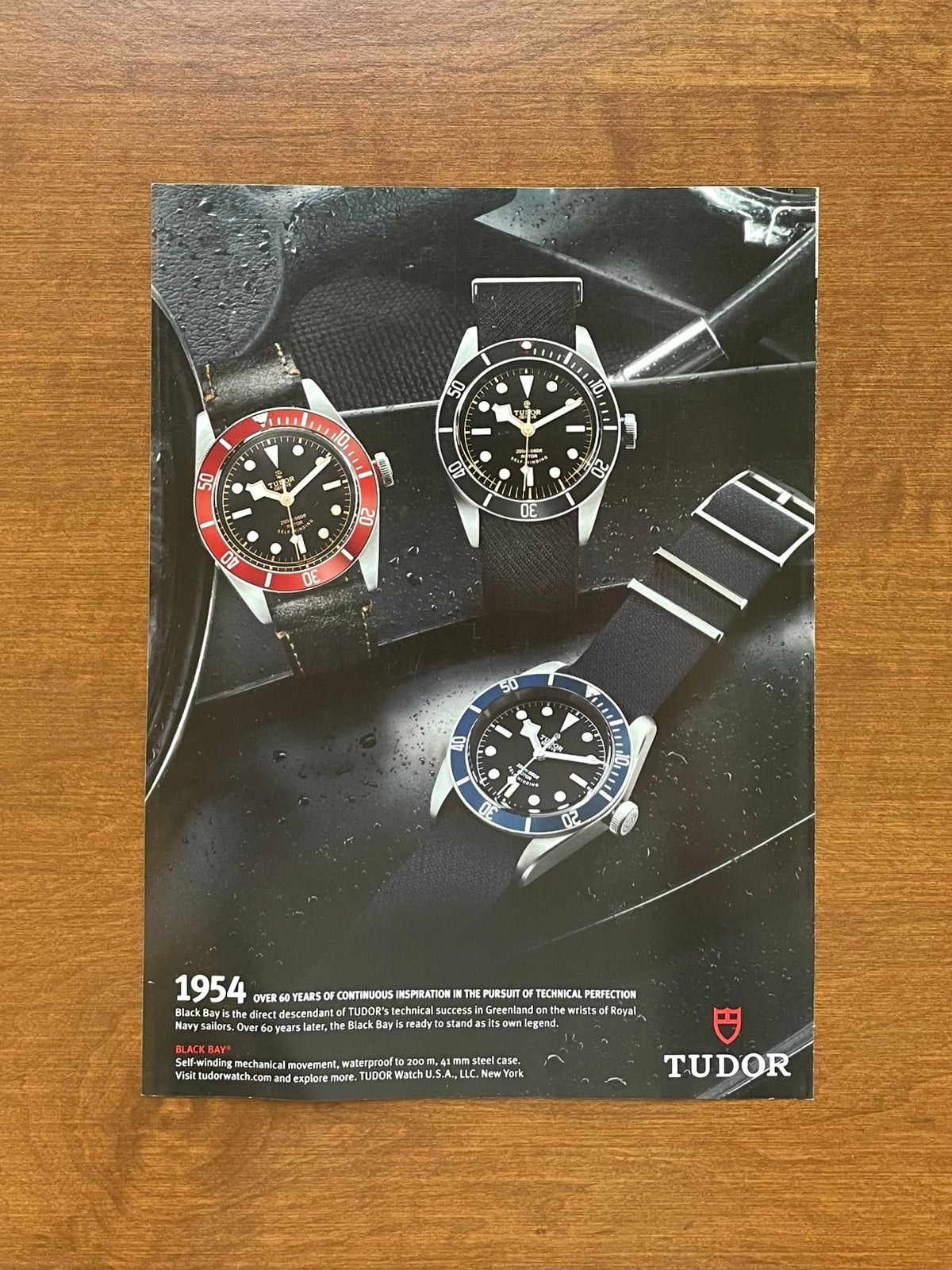 2015 Tudor Black Boy Ref. 79220 Watches Advertisement