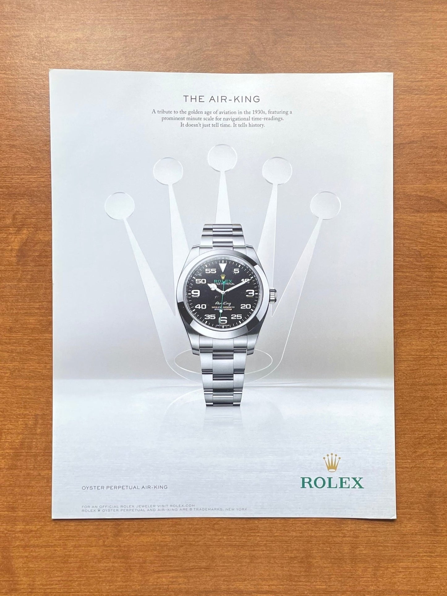 2016 Rolex Air King Ref. 116900 Advertisement