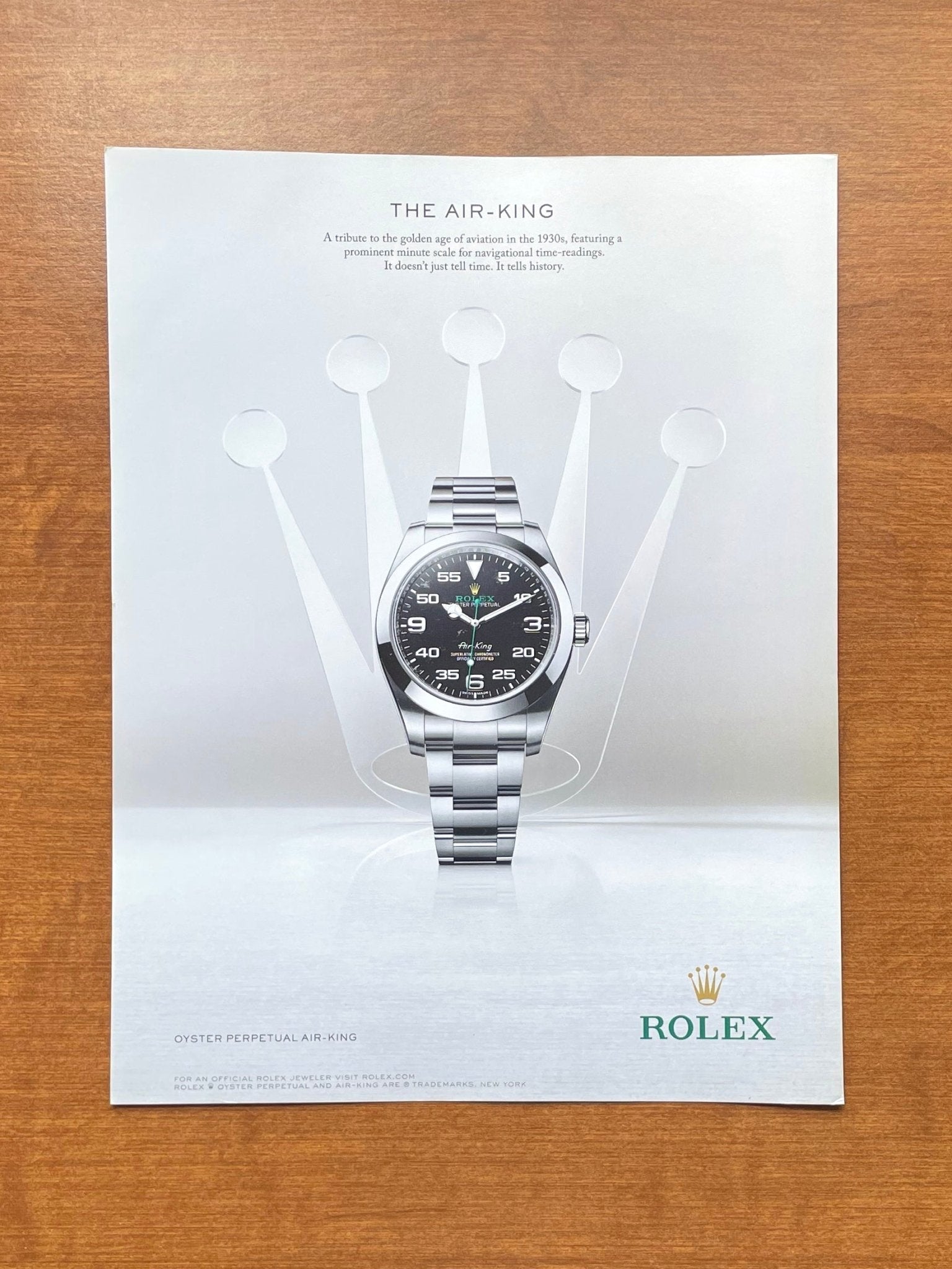 2016 Rolex Air King Ref. 116900 Advertisement