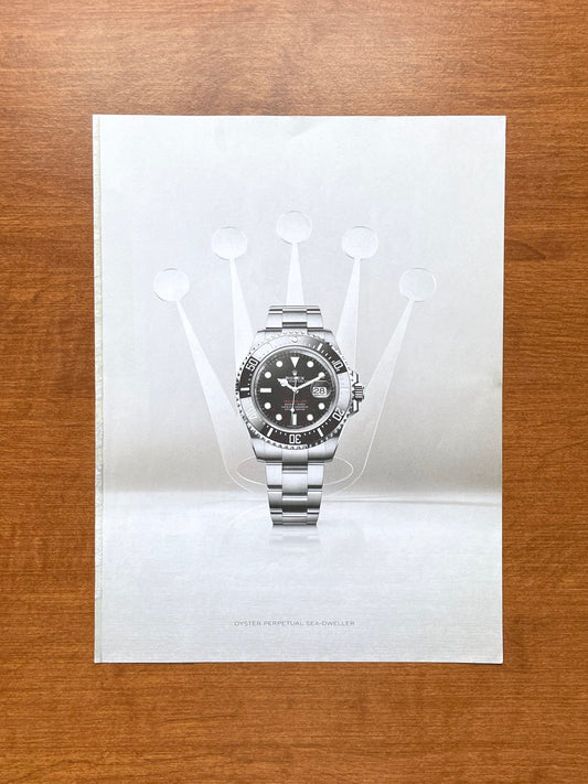 2017 Rolex Sea Dweller Ref. 126600 Advertisement