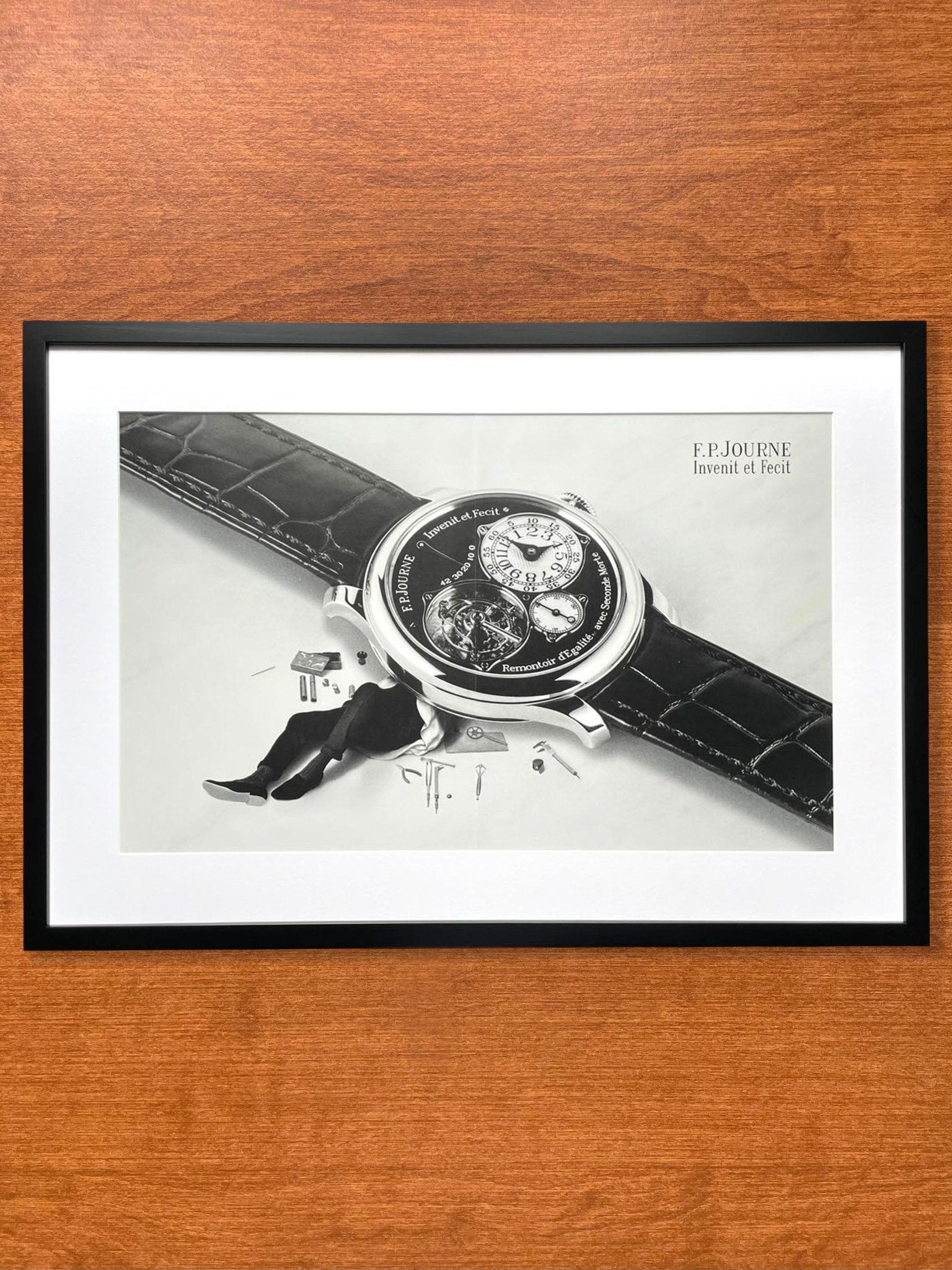 2018 F.P. Journe Tourbillon Souverain Ref. TN "watchmaker" 2 - page Advertisement