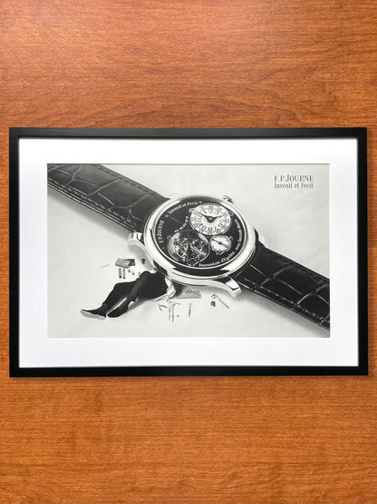 2018 F.P. Journe Tourbillon Souverain Ref. TN "watchmaker" 2 - page Advertisement